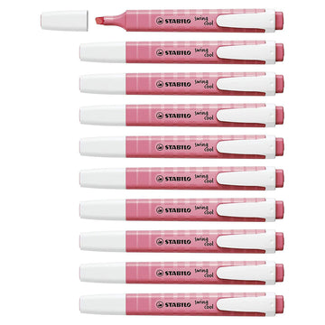 Stabilo | Swing Cool | Pastel | Cherry Blossom Pink | Pack Of 10Pcs | Highlighter Pen
