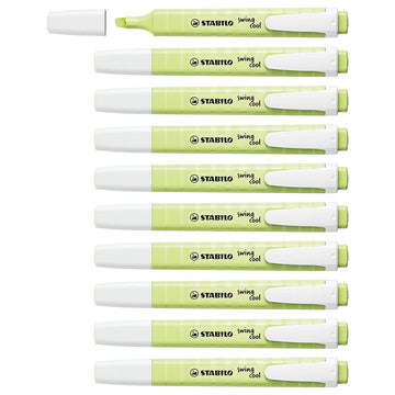 Stabilo | Swing Cool | Pastel | Dash Of Lime | Pack Of 10Pcs | Highlighter Pen