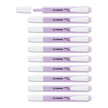Stabilo | Swing Cool | Pastel | Lilac | Pack Of 10Pcs | Highlighter Pen