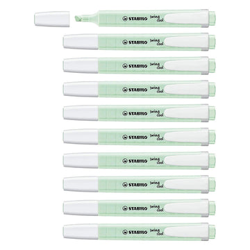 Stabilo | Swing Cool | Pastel | Mint | Pack Of 10Pcs | Highlighter Pen