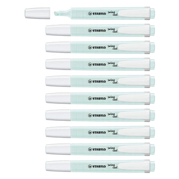 Stabilo | Swing Cool | Pastel | Turquoise | Pack Of 10Pcs | Highlighter Pen