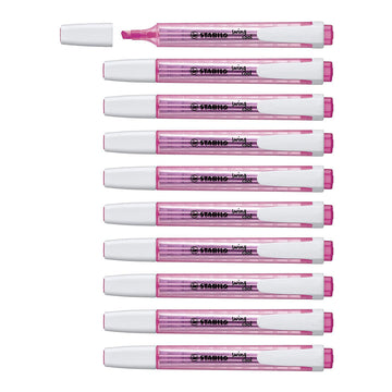 Stabilo | Swing Cool | Pink | Pack Of 10Pcs | Highlighter Pen