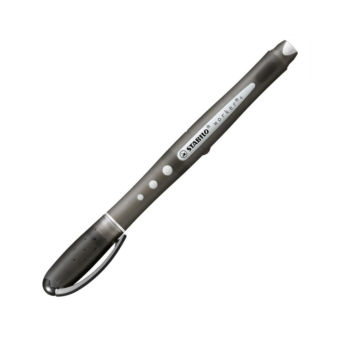 STABILO Worker+ Colorful Rollerball Pen – Black