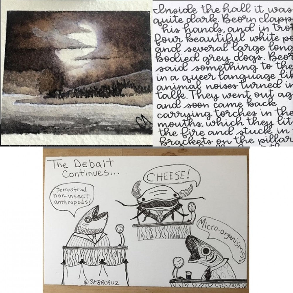 Colorverse Ink | Spaceward Series | Sunspot | Black | 65ml & 15ml | 2 Bottle Set - penpencilink