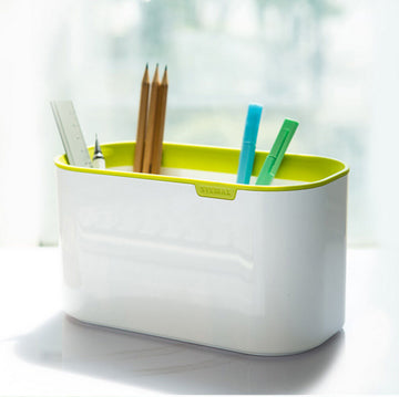 Sysmax | Pencil Stand | Organiser | Orange | Green