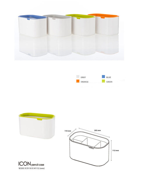 Sysmax | Pencil Stand | Organiser | Orange | Icon