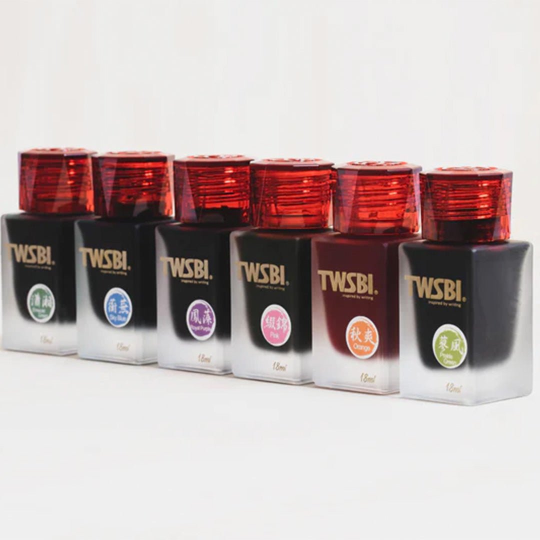 Twsbi | Diamond 18ml | Ink Bottles | Prairie Green - penpencilink
