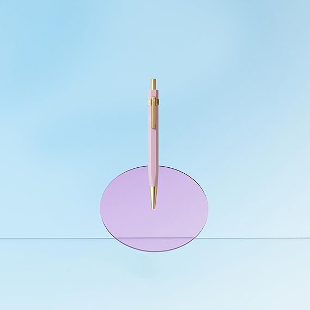 Ystudio Ballpoint Pen - Glamour Evolve, Ocean Sustainable in Evening Purple