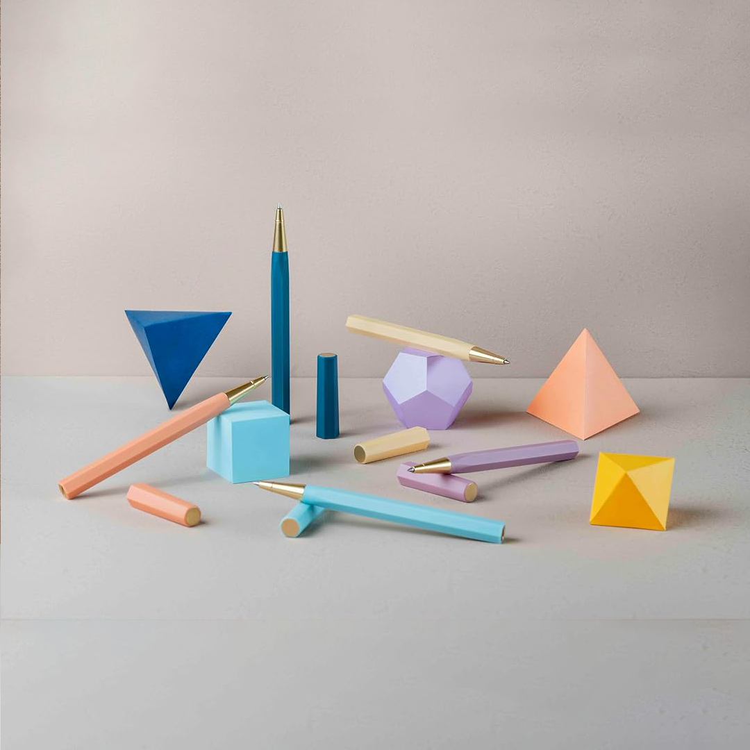 Ystudio Glamour Evolve Sustainable Rollerball Pen – Sea Indigo