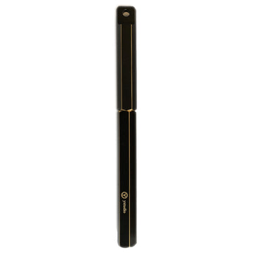 Ystudio Classic Revolve Portable Fountain Pen – Black Metal (Medium Nib)