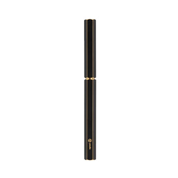 Ystudio Classic Rollerball Pen – Black Brassing (Fine Nib)