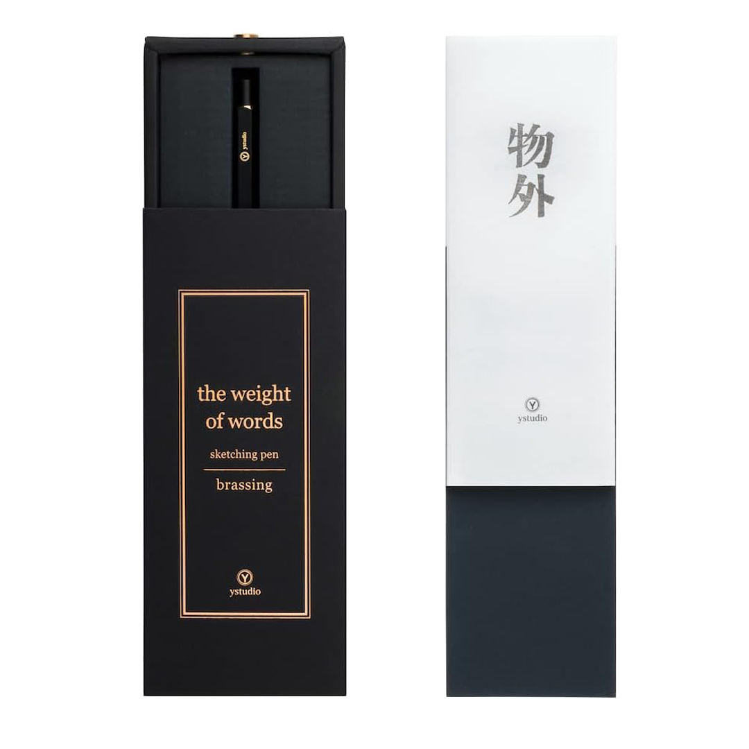 Ystudio Classic Revolve Sketching Pencil – 2.0mm Black brass Body