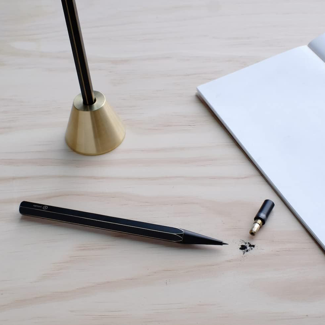 Ystudio Classic Revolve Sketching Pencil – 2.0mm Black brass Body